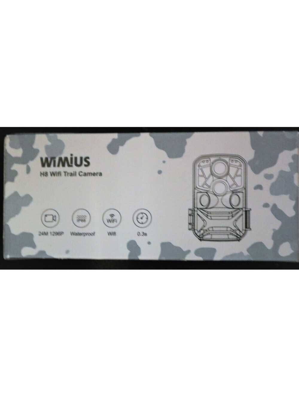 WiMiUS H8 WiFi Trail Camera【2020 Upgraded】 24MP 1296P HD Hunting Game Trail C... - Picture 10 of 11